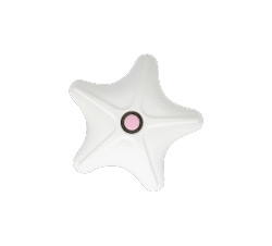  Body Star Massager Pink White 